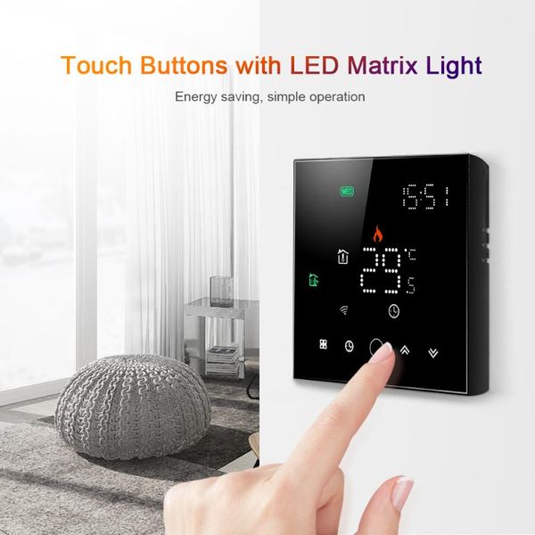 smart home control wifi thermostat programmable voice app water heating temperature controller for echo google tmall genie
smart home control wifi thermostat programmable voice app water heating temperature controller for echo google tmall genie
