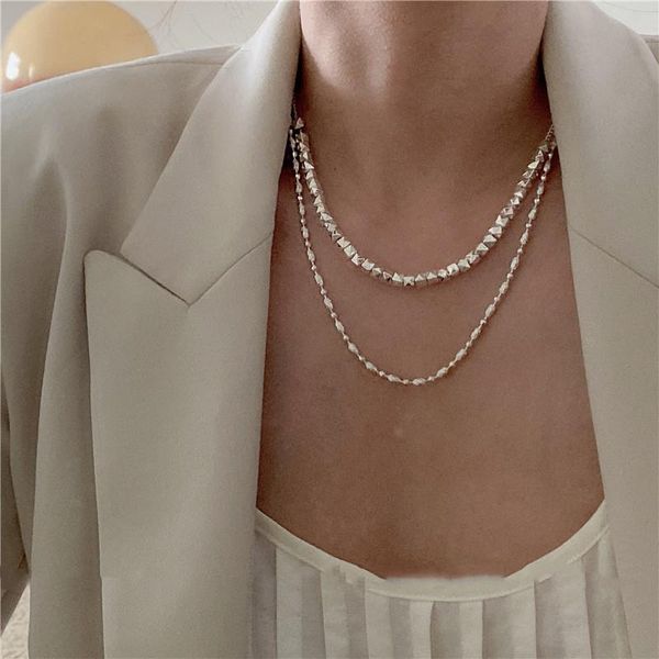 pendant necklaces korean mininalist gold color irregular geometric silver beaded metal necklace for women simple clavicle gifts
pendant necklaces korean mininalist gold color irregular geometric silver beaded metal necklace for women simple clavicle gifts