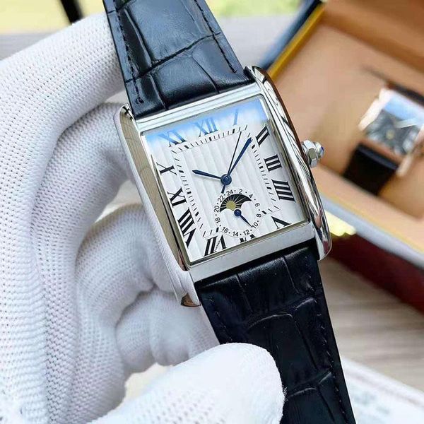 wristwatches men's watch mechanical self winding mens fashion moon phase ctr long designer relojes para hombre, Slivery;brown
wristwatches men's watch mechanical self winding mens fashion moon phase ctr long designer relojes para hombre, Slivery;brown
