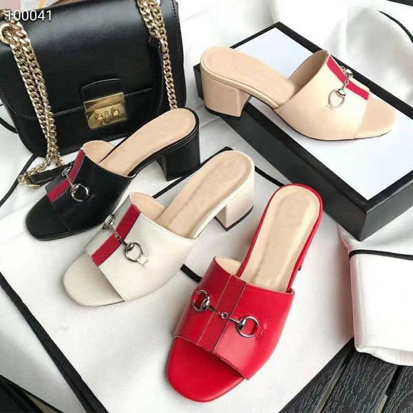 classic designer women slippers cowhide 100% bright lacquer leather thick heels metal woman shoe beach lazy sandals high heeled shoes large, Black
classic designer women slippers cowhide 100% bright lacquer leather thick heels metal woman shoe beach lazy sandals high heeled shoes large, Black