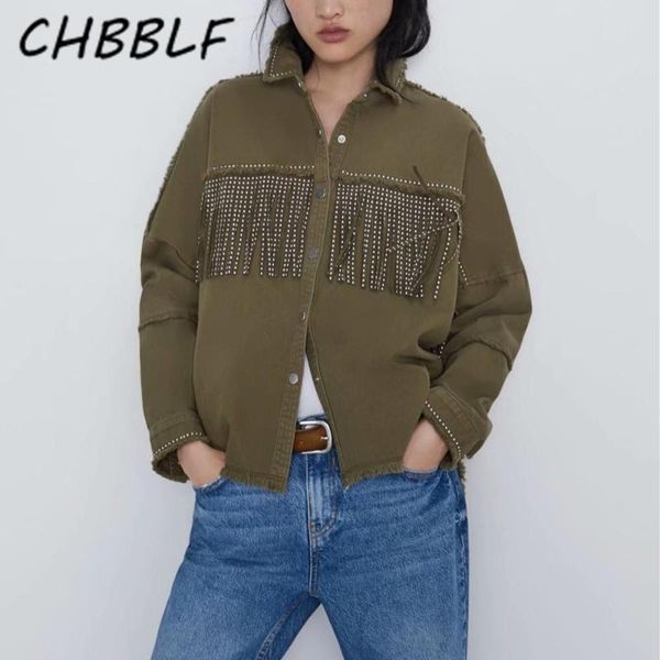 women's jackets chbblf women stylish tassel patchwork jacket long sleeve coat female casual chic outwear mujer cfc9311, Black;brown
women's jackets chbblf women stylish tassel patchwork jacket long sleeve coat female casual chic outwear mujer cfc9311, Black;brown