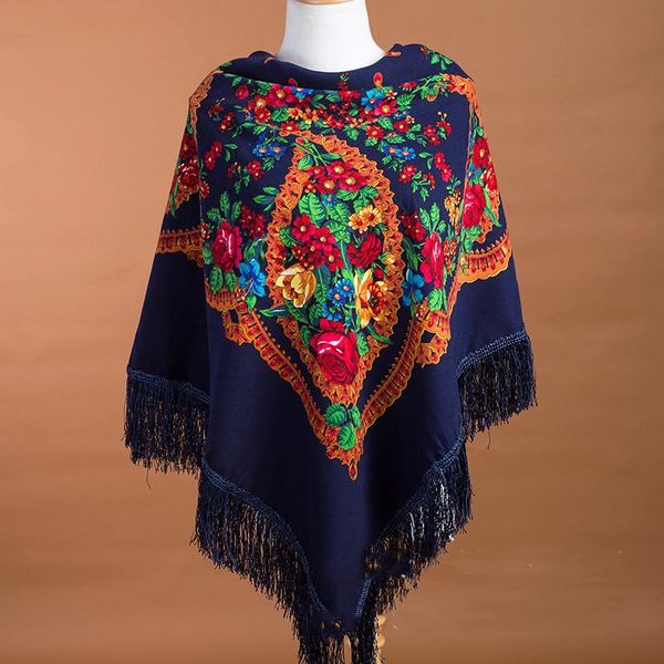 scarves 135*135cm russian scarf ethnic style women head wraps hijab babushka ukrainian square retro floral print fringed, Blue;gray
scarves 135*135cm russian scarf ethnic style women head wraps hijab babushka ukrainian square retro floral print fringed, Blue;gray