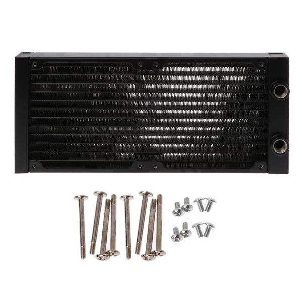 fans & coolings 240mm 12 tube aluminum computer pc case water cooling radiator heat exchanger
fans & coolings 240mm 12 tube aluminum computer pc case water cooling radiator heat exchanger