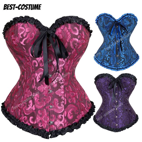 nxy set pink corset victorian for women white black lingerie plus size bustier vintage gothic 1129, Red;black
nxy set pink corset victorian for women white black lingerie plus size bustier vintage gothic 1129, Red;black
