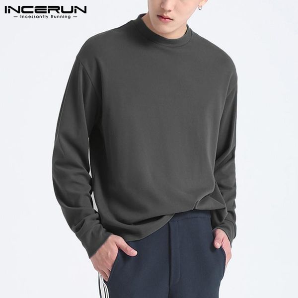 men's t-shirts incerun men t shirt 2021 round neck short sleeve solid color casual tee comfortable streetwear loose leisure underwear, White;black
men's t-shirts incerun men t shirt 2021 round neck short sleeve solid color casual tee comfortable streetwear loose leisure underwear, White;black