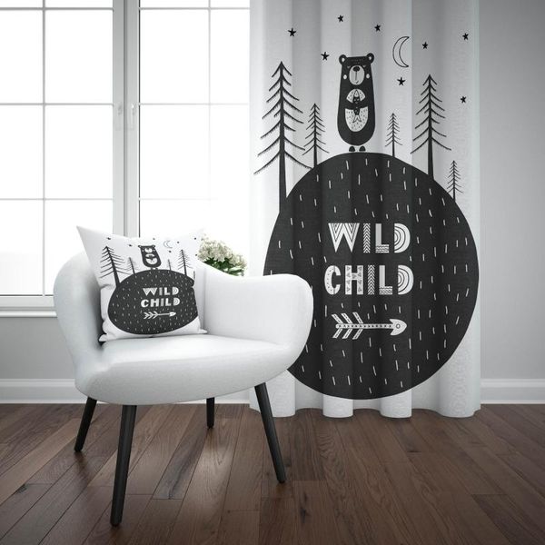 curtain & drapes else black white jungle bears wild child nordic 3d print kids baby children window panel set combine gift pillow case
curtain & drapes else black white jungle bears wild child nordic 3d print kids baby children window panel set combine gift pillow case
