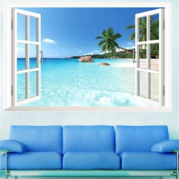 wall stickers summer beach sticker decor large removable sea 3d window view scenery decals living room wallpaper
wall stickers summer beach sticker decor large removable sea 3d window view scenery decals living room wallpaper