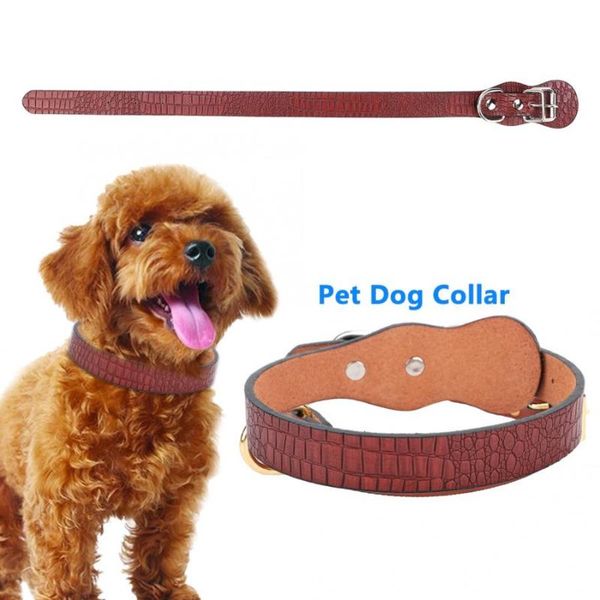 dog collars & leashes coffee color artificial leather pet adjustable collar with special lines for small
dog collars & leashes coffee color artificial leather pet adjustable collar with special lines for small