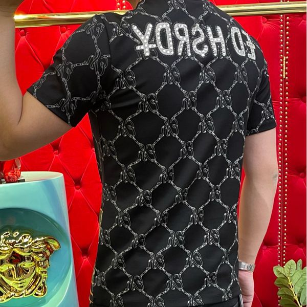 tee heavy penetration shirt impression harajuku summer leopard diamond pattern short sleeve tshirt, White;black
tee heavy penetration shirt impression harajuku summer leopard diamond pattern short sleeve tshirt, White;black