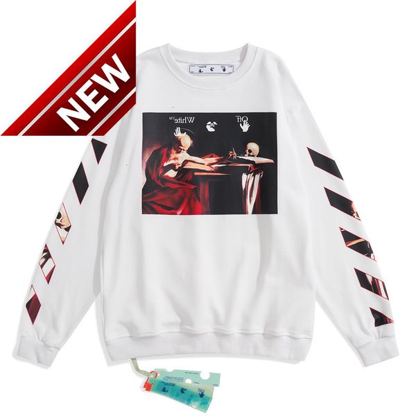 autumn winter 2021 new and off caravaggio religious oil painting series round neck pullover terry sweater batch, Black
autumn winter 2021 new and off caravaggio religious oil painting series round neck pullover terry sweater batch, Black
