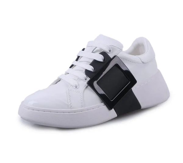 fashionable leather womens shoes buckle sports women casual walking shoe fashion designer style girly shoelove 35-40, Black
fashionable leather womens shoes buckle sports women casual walking shoe fashion designer style girly shoelove 35-40, Black