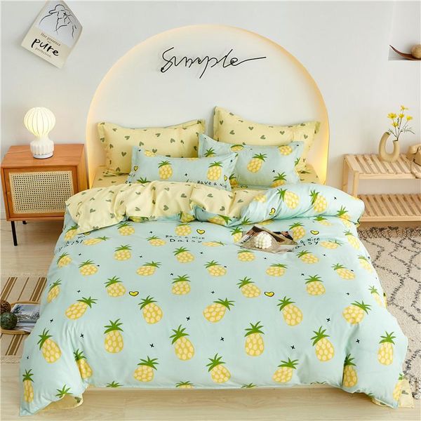 bedding sets pineapple set fashion boys girls bed linen sheet plaid duvet cover full double quilt covers bedclothes
bedding sets pineapple set fashion boys girls bed linen sheet plaid duvet cover full double quilt covers bedclothes
