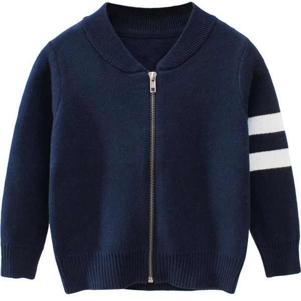27kids autumn and winter children's clothing jacket korean-style fashion stylish sweater zip-up shirt baby long sleev cardigan, Blue 
27kids autumn and winter children's clothing jacket korean-style fashion stylish sweater zip-up shirt baby long sleev cardigan, Blue