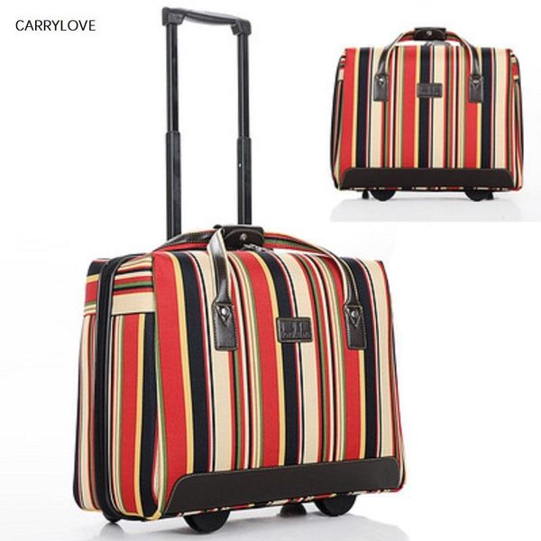 suitcases color stripe travel large capacity trolley luggage bag with wheels multifunction carry on boarding
suitcases color stripe travel large capacity trolley luggage bag with wheels multifunction carry on boarding