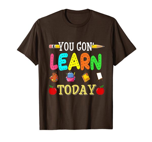 You Gon Learn Today TShirt Teacher Back To School Gifts T-Shirt, Mainly pictures 
You Gon Learn Today TShirt Teacher Back To School Gifts T-Shirt, Mainly pictures