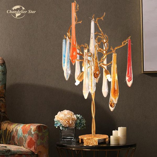 table lamps luxury brass led modern copper colorful crystal waterdrop reading lights bedroom study living room indoor lighting
table lamps luxury brass led modern copper colorful crystal waterdrop reading lights bedroom study living room indoor lighting