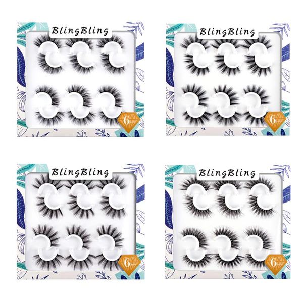 false eyelashes 6 pairs 3d fiber lashes natural curl dense dramatic faux cils makeup fake eyelash extension
false eyelashes 6 pairs 3d fiber lashes natural curl dense dramatic faux cils makeup fake eyelash extension