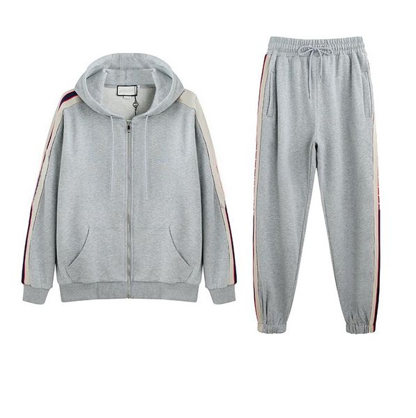 fashion sportswear stylist men's tracksuits classic zipper cardigan hoodie + simple sports pants casual women's suit 2 size s-2xl, Gray
fashion sportswear stylist men's tracksuits classic zipper cardigan hoodie + simple sports pants casual women's suit 2 size s-2xl, Gray