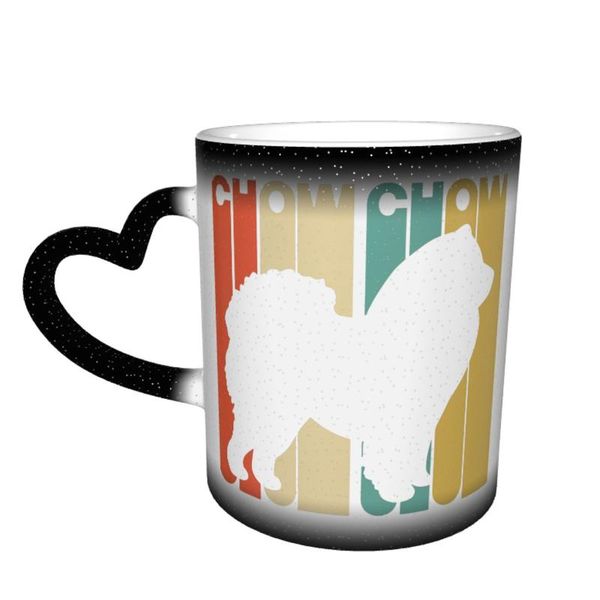 mugs chow mug tea the changes color novelty pottery cups