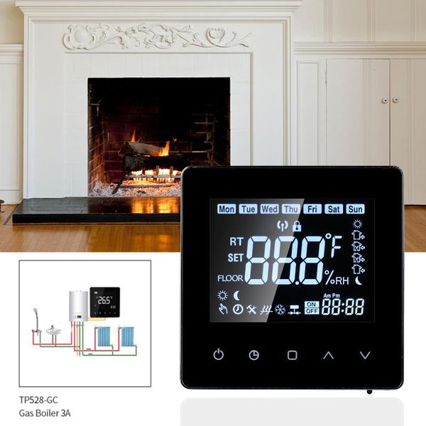 smart home control thermostat lcd touch-screen programmable gas boiler heating 3a digital temperature controller for el
smart home control thermostat lcd touch-screen programmable gas boiler heating 3a digital temperature controller for el
