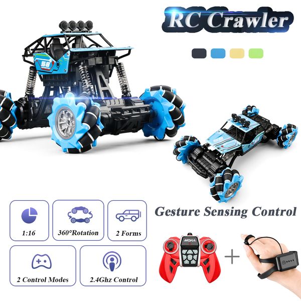616a 1/16 rc stunt car 4wd 2.4ghz off-road rc crawler dual watch induction gesture control drift rc racing car for kids adults
616a 1/16 rc stunt car 4wd 2.4ghz off-road rc crawler dual watch induction gesture control drift rc racing car for kids adults