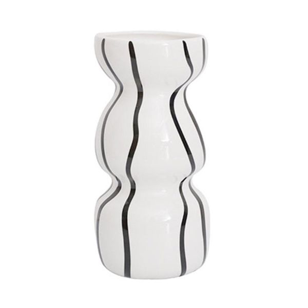 creative ceramic black white vase home decoration simple hand-painted deskfurnishings personalized living room vases
creative ceramic black white vase home decoration simple hand-painted deskfurnishings personalized living room vases