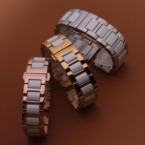 watch bands stainless steel wrap ceramic watchband bracelets fit diamond lady's wrist band men's hours 14mm 16mm 18mm 20mm 22mm si, Black;brown
watch bands stainless steel wrap ceramic watchband bracelets fit diamond lady's wrist band men's hours 14mm 16mm 18mm 20mm 22mm si, Black;brown