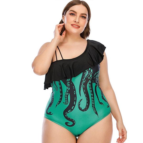 swimsuit women oblique shoulder plus fat increase swimwear one-piece bikini female woman size big extra l-5xl suits
swimsuit women oblique shoulder plus fat increase swimwear one-piece bikini female woman size big extra l-5xl suits