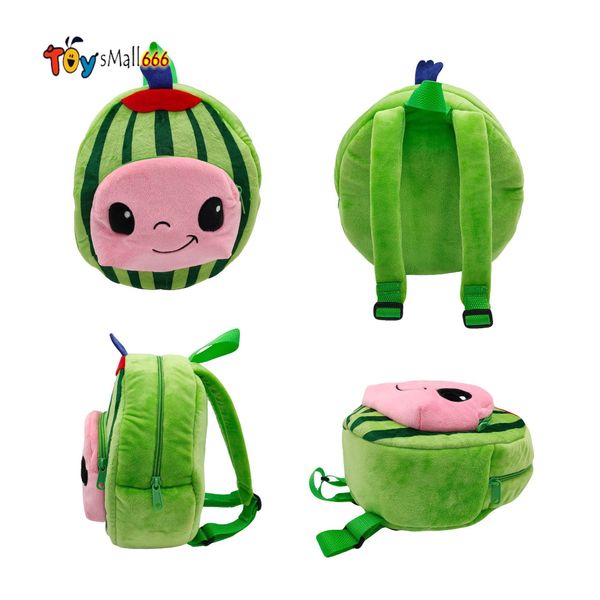 jojo cocomelon plush toy backpack school bags soft watermelon cartoon kids plush backpacks birthday gift for children
jojo cocomelon plush toy backpack school bags soft watermelon cartoon kids plush backpacks birthday gift for children