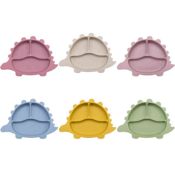 2021 cartoon creative children's tableware food grade silicone material baby feeding suction plate dinosaur shape plate bpa g1210
2021 cartoon creative children's tableware food grade silicone material baby feeding suction plate dinosaur shape plate bpa g1210