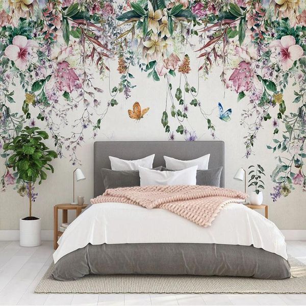 wallpapers custom 3d wall murals wallpaper watercolor flower vine nordic pastoral mural restaurant guest room cafe decoration painting
wallpapers custom 3d wall murals wallpaper watercolor flower vine nordic pastoral mural restaurant guest room cafe decoration painting