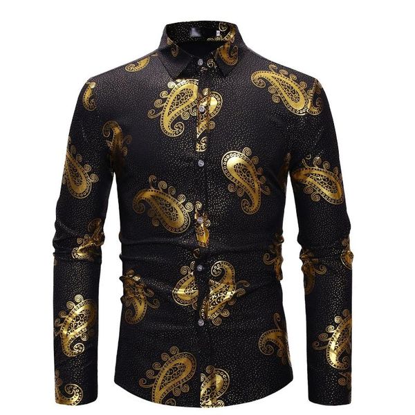 men's casual shirts black paisley print shirt men camisas hombre slim fit long sleeve mens button down dress business costumes, White;black
men's casual shirts black paisley print shirt men camisas hombre slim fit long sleeve mens button down dress business costumes, White;black