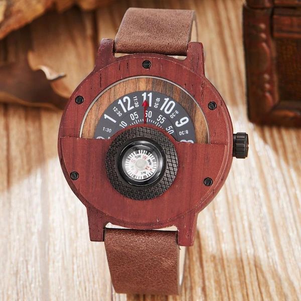 wristwatches creative compass wood watch men turntable dial real walnut ebony wooden man watches male black brown red case clock reloj, Slivery;brown
wristwatches creative compass wood watch men turntable dial real walnut ebony wooden man watches male black brown red case clock reloj, Slivery;brown