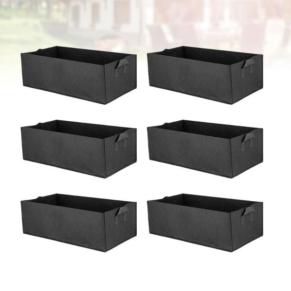 6pcs square planting bag root control vegetables plant flower nursery gallon greenhouse planter garden tool (black small planters & pots
6pcs square planting bag root control vegetables plant flower nursery gallon greenhouse planter garden tool (black small planters & pots