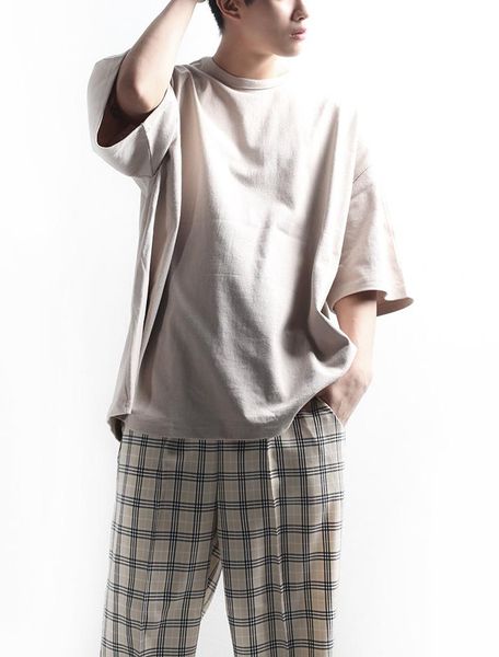 men's t-shirts summer t-shirt tall street style handsome casual loose bat sleeve short large size top, White;black
men's t-shirts summer t-shirt tall street style handsome casual loose bat sleeve short large size top, White;black