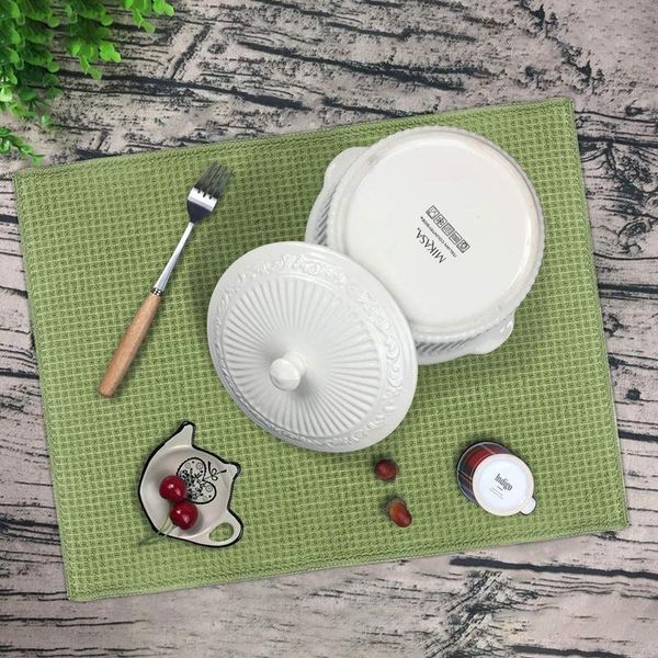 mats & pads 2pcs 38*51cm dish drying mat microfiber dry pad quick drainer board for kitchen accessories machine wash
mats & pads 2pcs 38*51cm dish drying mat microfiber dry pad quick drainer board for kitchen accessories machine wash