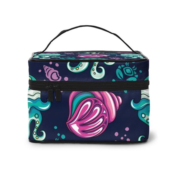 cosmetic bags & cases women's travel organization beauty lady wash tropical coral reef mollusk shell and ornate jellyfish handbag pouch
cosmetic bags & cases women's travel organization beauty lady wash tropical coral reef mollusk shell and ornate jellyfish handbag pouch