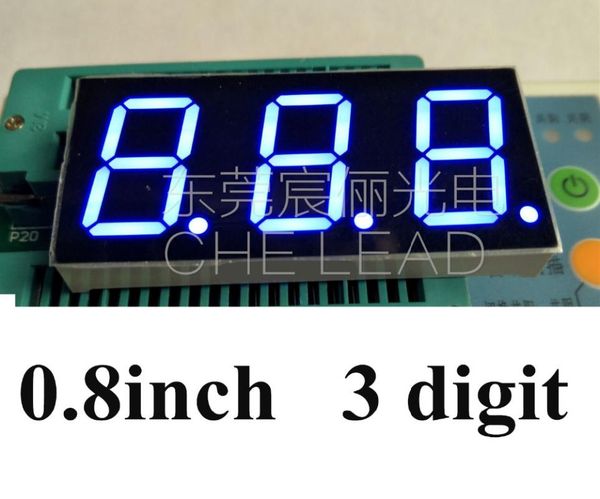 bulbs 10pcs led digital tube blue 0.8" 0.8 inches 3 bit 7 segment display common anode
bulbs 10pcs led digital tube blue 0.8" 0.8 inches 3 bit 7 segment display common anode