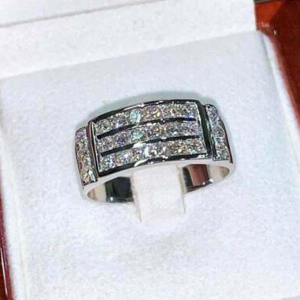 wedding rings luxury dazzing 3 rows crystal stainless steel ring pave setting rhinestone for women elegant engagement jewelry, Slivery;golden
wedding rings luxury dazzing 3 rows crystal stainless steel ring pave setting rhinestone for women elegant engagement jewelry, Slivery;golden