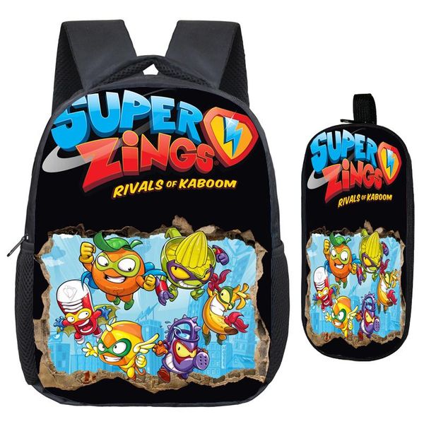 backpack child game super zings kindergarten kids superzings primary school bag bookbag gift(2pcs set/rucksack pen bag)
backpack child game super zings kindergarten kids superzings primary school bag bookbag gift(2pcs set/rucksack pen bag)