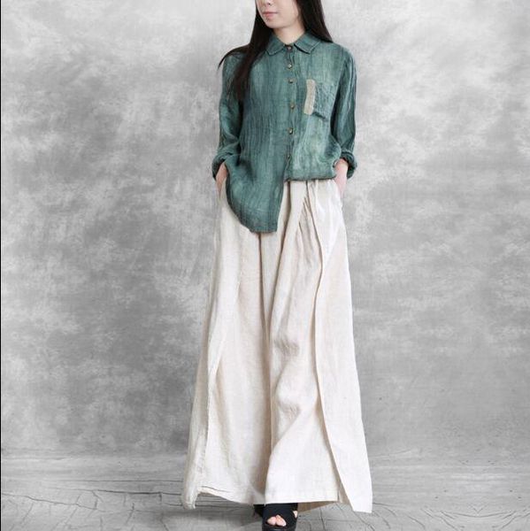 women's pants & capris linen solid color wild loose fashion wide leg s126, Black;white
women's pants & capris linen solid color wild loose fashion wide leg s126, Black;white