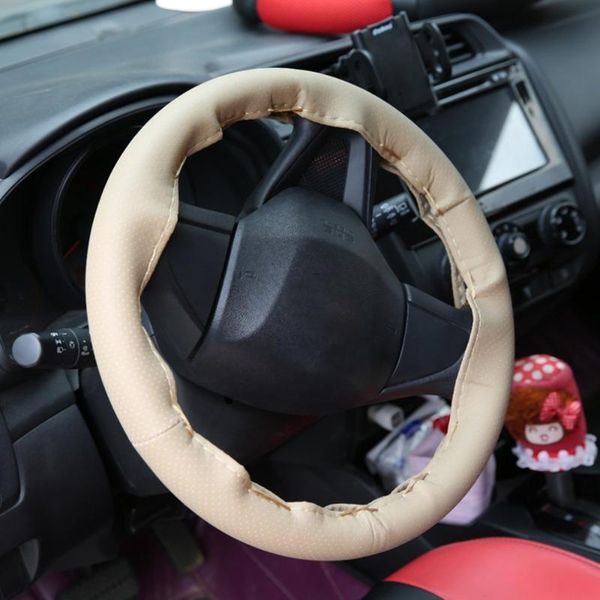 steering wheel covers car braid cover needles and thread artificial leather suite 4 color diy texture soft auto accessor
steering wheel covers car braid cover needles and thread artificial leather suite 4 color diy texture soft auto accessor
