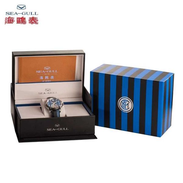 seagull watch men's mechanical watch inter milan tourbillon limited special commemorative watch 819.92.6110 artist series, Slivery;golden
seagull watch men's mechanical watch inter milan tourbillon limited special commemorative watch 819.92.6110 artist series, Slivery;golden