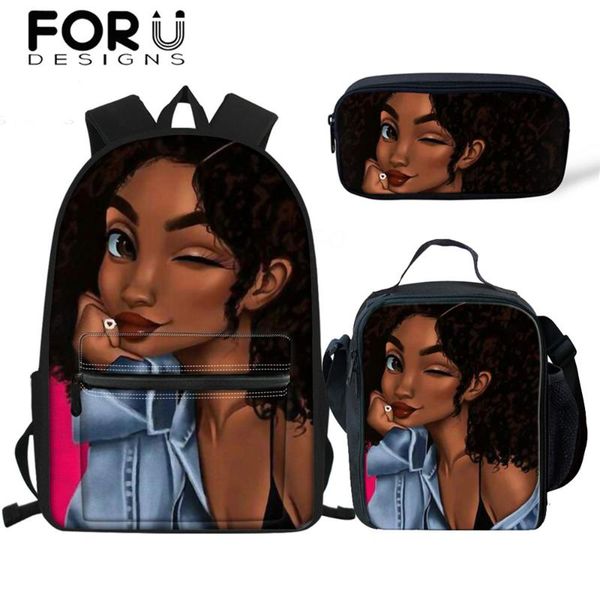 primary student book bags sets black girls african afro magic lady prints 3pcs school for kids backpack
primary student book bags sets black girls african afro magic lady prints 3pcs school for kids backpack