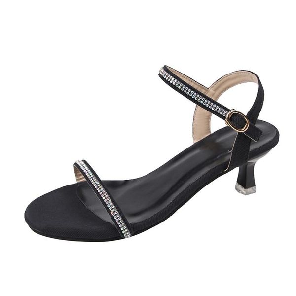 dress shoes sagace women and elegant thin heel sandals plus size female fashion rhinestones open peep toe footwear mujer, Black
dress shoes sagace women and elegant thin heel sandals plus size female fashion rhinestones open peep toe footwear mujer, Black