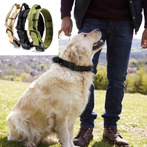 dog collars & leashes durable collar military tactical german shepard medium large for walking training control handle
dog collars & leashes durable collar military tactical german shepard medium large for walking training control handle