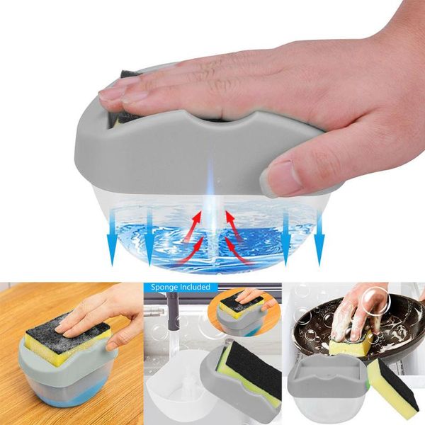soap dispenser pump sponge caddy creative kitchen 2-in-1 manual press liquid with washing
soap dispenser pump sponge caddy creative kitchen 2-in-1 manual press liquid with washing