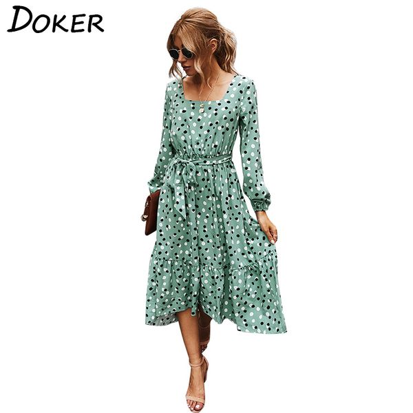 polka dot print square collar dress women elegant summer casual loose irregular hem beach party female dresses 210423, Black;gray
polka dot print square collar dress women elegant summer casual loose irregular hem beach party female dresses 210423, Black;gray