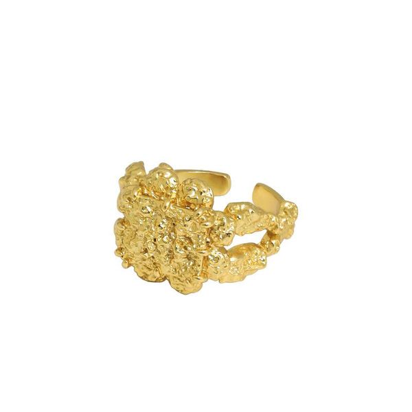 cluster rings authentic 925 sterling silver fine jewelry white/gold concave-convex molten irregular ring adjust tlj1524, Golden;silver
cluster rings authentic 925 sterling silver fine jewelry white/gold concave-convex molten irregular ring adjust tlj1524, Golden;silver