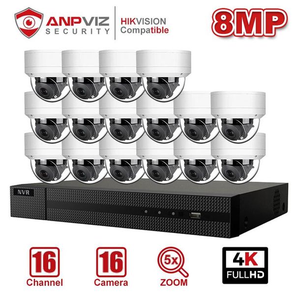 anpviz 16ch 4k nvr 16pcs 8mp ip ptz 5x camera poe security system kit with audio indoor/outdoor ir p2p ip66 onvif wireless kits
anpviz 16ch 4k nvr 16pcs 8mp ip ptz 5x camera poe security system kit with audio indoor/outdoor ir p2p ip66 onvif wireless kits